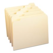 Smead Manila File Folders, 1/5-Cut Tabs, Letter Size, PK100 10350